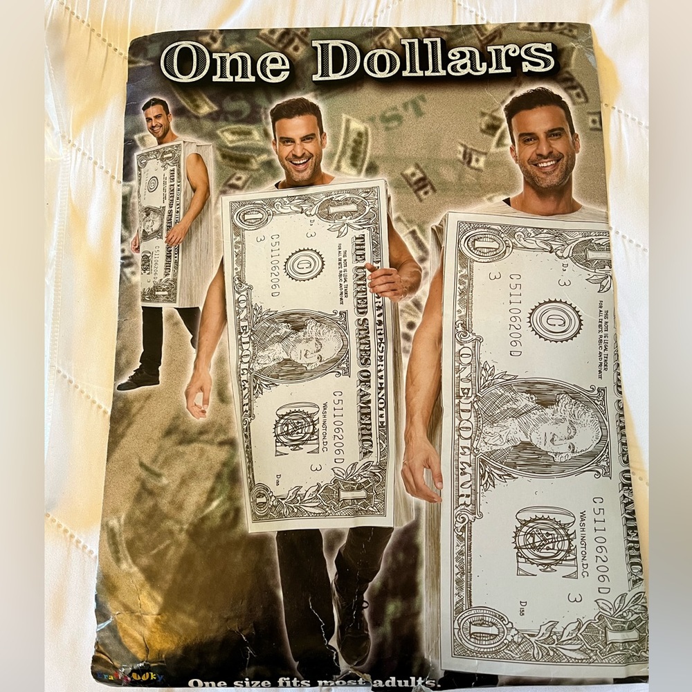$1 Dollar Bill Costume